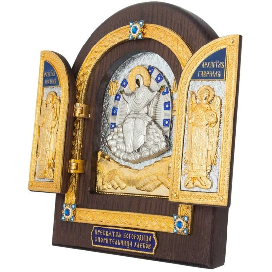Складень Пресвятої Богородиці "Спорителька хлібів"