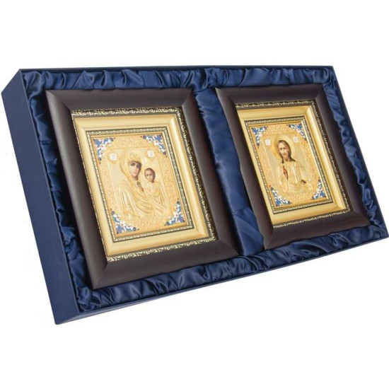 Ікона "Спаситель і Богородиця" - Вінчальна пара