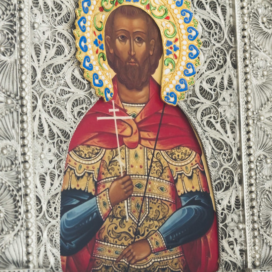 Ікона "Святий мученик Віктор Фракійський"