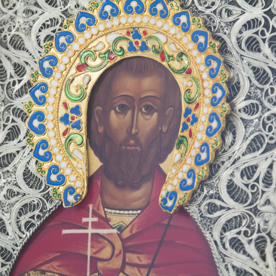 Ікона "Святий мученик Віктор Фракійський"