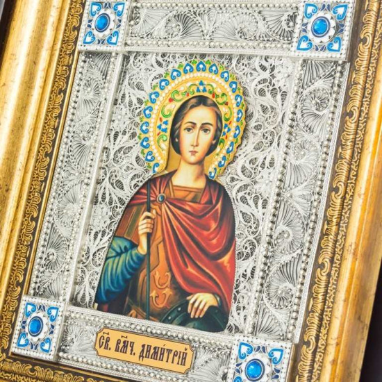 Ікона "Великомученик Димитрій"