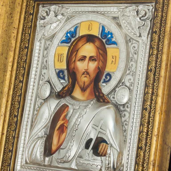 Ікона "Спаситель і Богородиця" Вінчальна пара