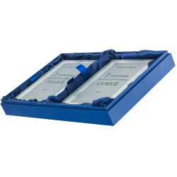 Подарункове видання "7 навичок високоефективних сімей" Стівен Р. Кові у 2-х томах в шкіряному футлярі