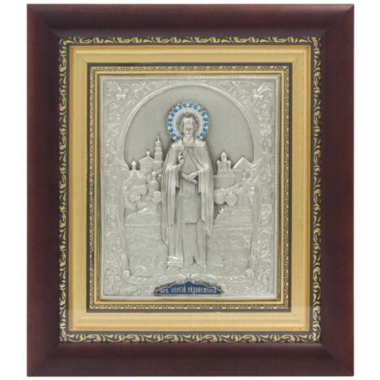 Ікона "Святий преподобний Сергій Радонезький"