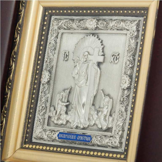 Ікона "Воскресіння Христове" під склом
