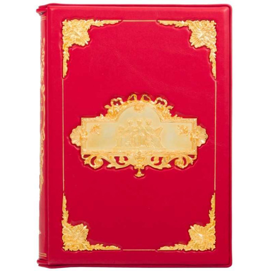 Подарункове видання  "Загальна історія світового живопису" великого німецького мистецтвознавця Альберта Карла Ріхарда Мутера у 3 т. у шкіряному футлярі з позолоченим металевим оздобленням