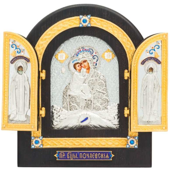 Складень "Богоматір Почаївська"
