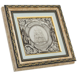 Плакетка "Володимирський собор з Володимиром та Ольгою"