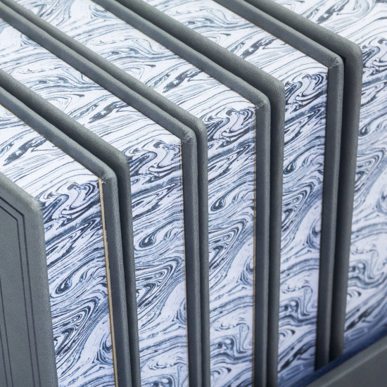 Подарункове видання "Бібліотека майстра. Мистецтво переговорів" зібрання із 5 книг в шкіряному футлярі