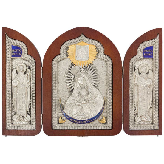 Складень "Божа Мати Остробрамська"