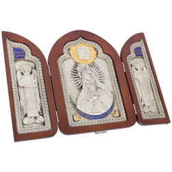 Складень "Божа Мати Остробрамська"