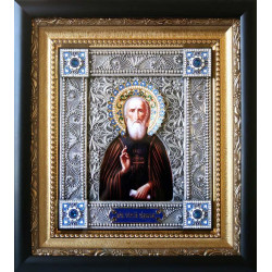 Ікона "Святий преподобний Сергій Радонезький"