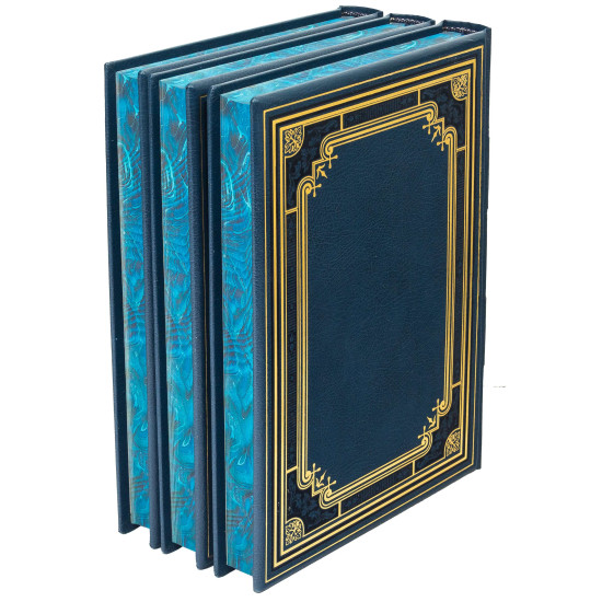 Подарункове видання "Історія чемпіонату України з футболу" в 3-х томах з металевими накладками (позолота, сріблення)