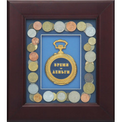 Колаж "Час-гроші"