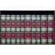 Енциклопедія історії України у 10 томах у дерев'яній шафі з мідним декором
