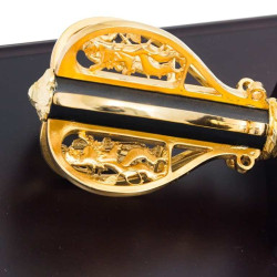 Булава (пернач) у футлярі з гетьманами України