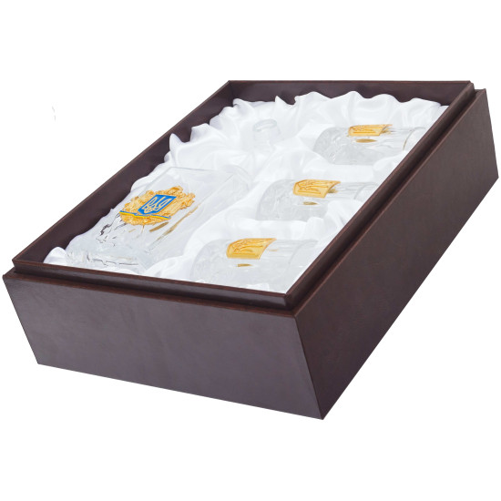 Подарунковий набір для віскі "Значущий символ України". 