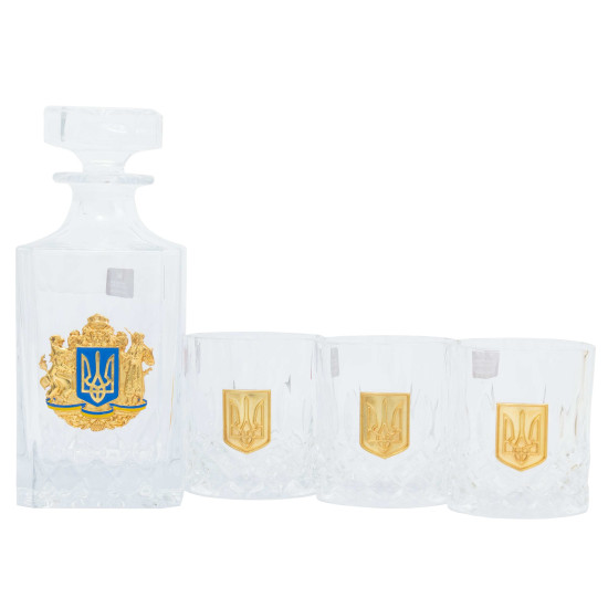 Подарунковий набір для віскі "Значущий символ України". 