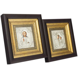 Ікона "Спаситель і Богородиця" Вінчальна пара