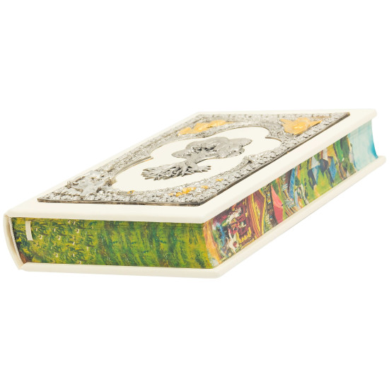 Подарункове видання «Родинна книга» з позолоченим та посрібленим ювелірним декором та інкрустацією.