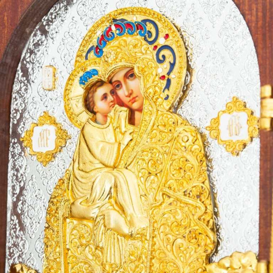 Складень "Богоматір Почаївська"