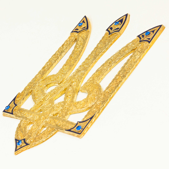 Подарункове видання «Ілюстрована історія України» Грушевський М.С. з срібним ювелірним декором з сапфірами та емалями у шкіряній коробці