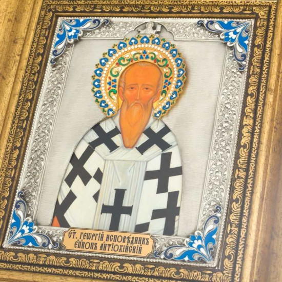 Ікона "Святитель Георгій Сповідник, єпископ Антіохії"