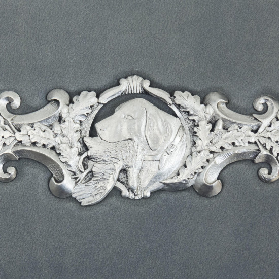 Подарункове видання  "Великі мисливці та рибалки" з металевим посрібленим декором