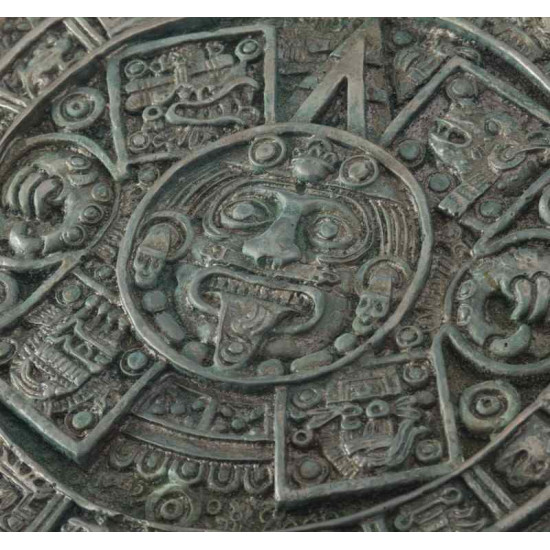 Панно «Календар Майя» (мідь, сріблення)
