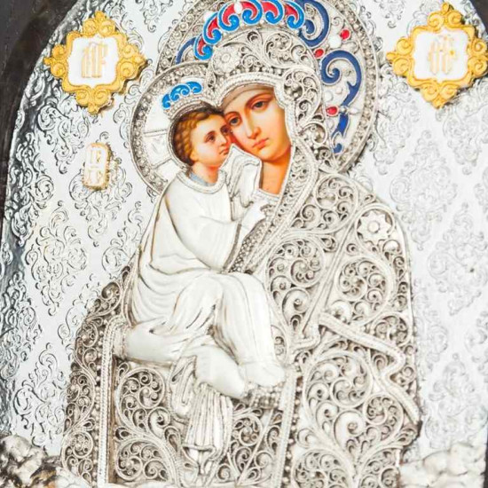 Складень "Богоматір Почаївська"