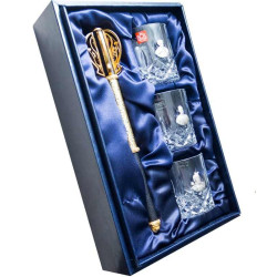 Подарунковий набір для віскі  "Козацькому роду нема переводу"