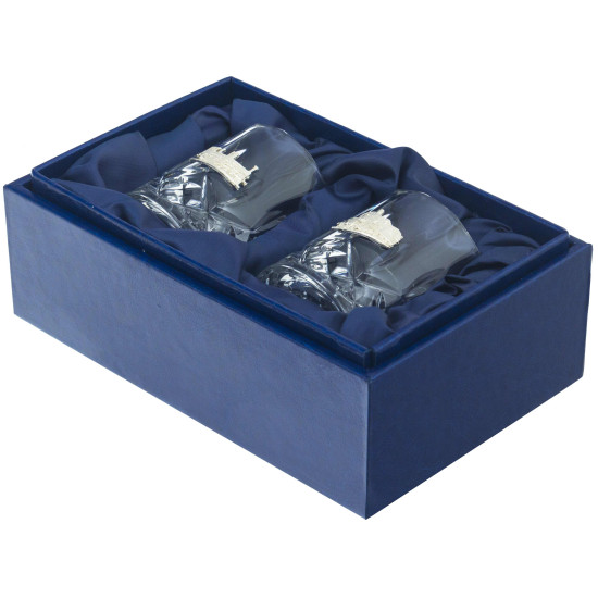 Подарунковий набір келихів для віскі "Залізниця"