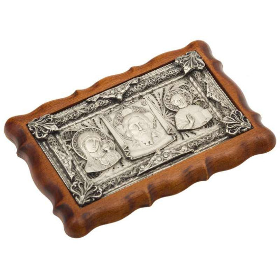 Триптих автомобільний (сріблення)