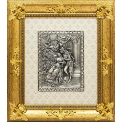 Панно Ромео та Джульєтта. Вічні образи в мистецтві (мідь, сріблення)