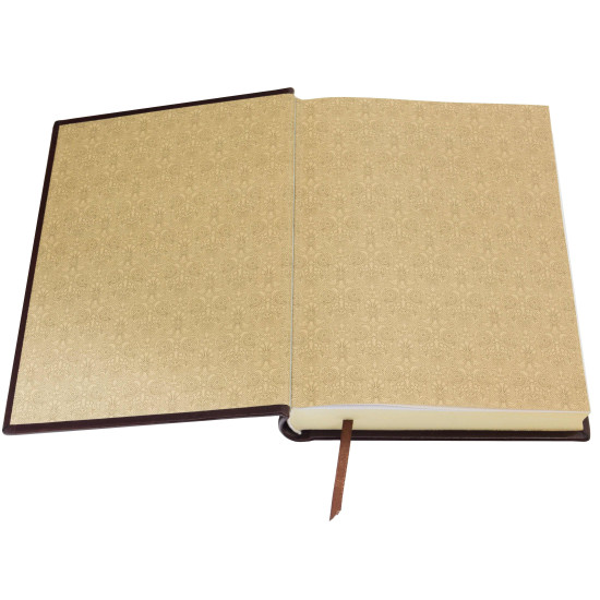 Подарункове видання "Енциклопедія полювання" з металевим посрібленим декором та картиною на металі