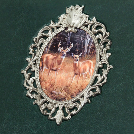 Подарунковий набір склянок коллінз з графином "Величний олень".