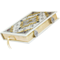 Біблія з ювелірним декором у подарунковому футлярі