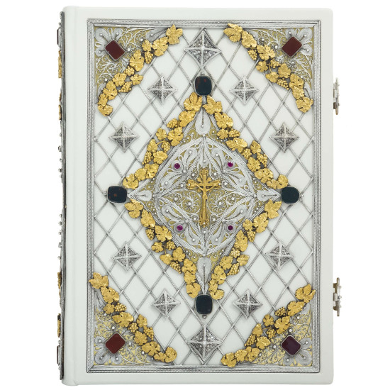 Біблія з ювелірним декором у подарунковому футлярі