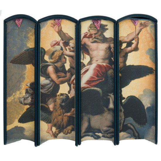 Подарункове видання "Історія живопису всіх часів і народів" О. Бенуа в 4 томах у шкіряному коробі-футлярі з металевим декором (позолота, сріблення)