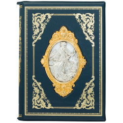 Подарункове видання "Історія живопису всіх часів і народів" О. Бенуа в 4 томах у шкіряному коробі-футлярі з металевим декором (позолота, сріблення)