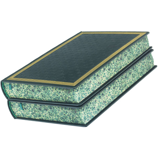 Подарункове видання «Книга про коня»  князя Урусова С.П. Репринт 1911 р. у 2 т. у шкіряному футлярі. (Найкраще дореволюційне видання.) (Позолота, сріблення, каміння Сваровські)