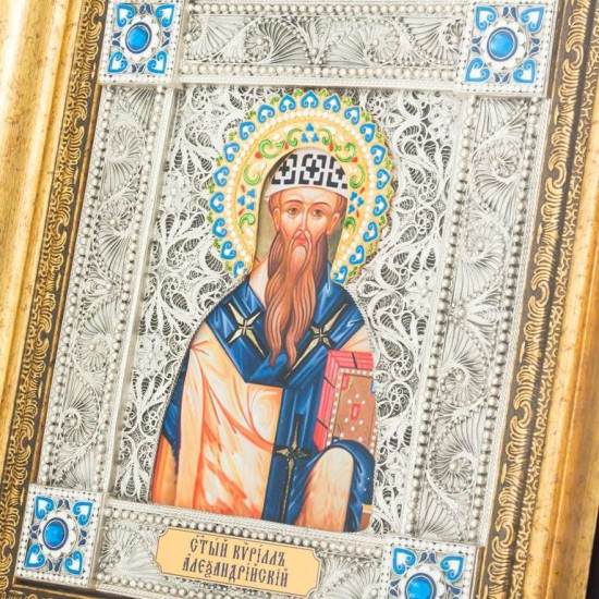 Ікона "Святий Кирило Олександрійський"