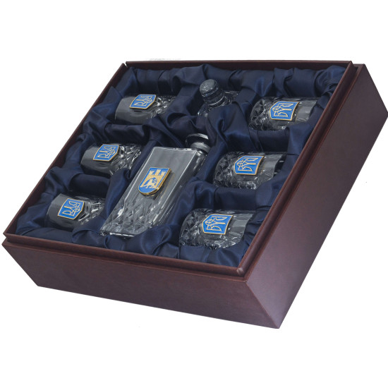 Подарунковий набір для віскі з тризубом