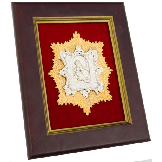 Ікона "Богоматір Почаївська у зірці"