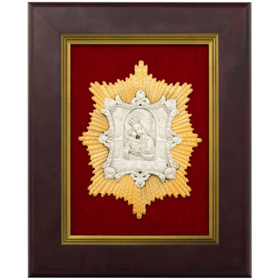 Ікона "Богоматір Почаївська у зірці"