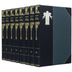 Подарункове видання "Архітектурна енциклопедія" Г. В. Барановський у 7 томах з посрібленим декором. (Репринт  видання 1902-1908 років)