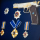 Сувенір "Пістолет Форт з нагородами"