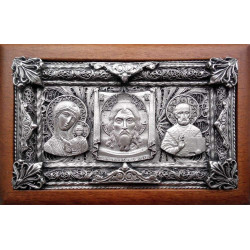 Триптих автомобільний (сріблен...