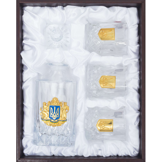 Подарунковий набір для віскі "Значущий символ України". 