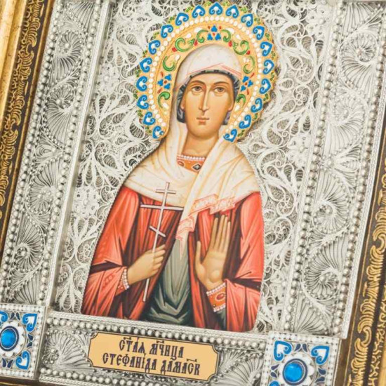 Ікона "Мучениця Стефаніда Дамаська"